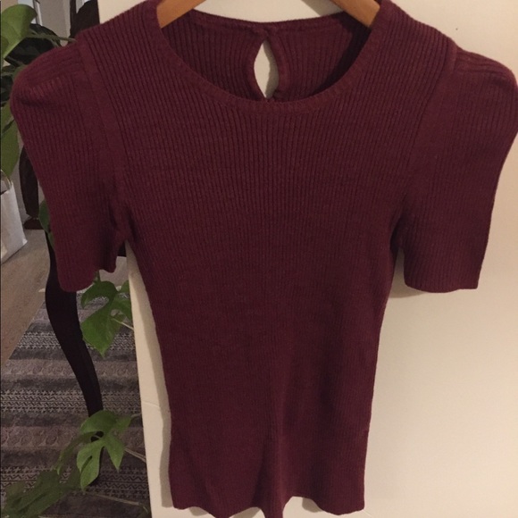 Sweaters - Wine colour sweater top xs size